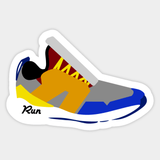 Running Shoe Sticker